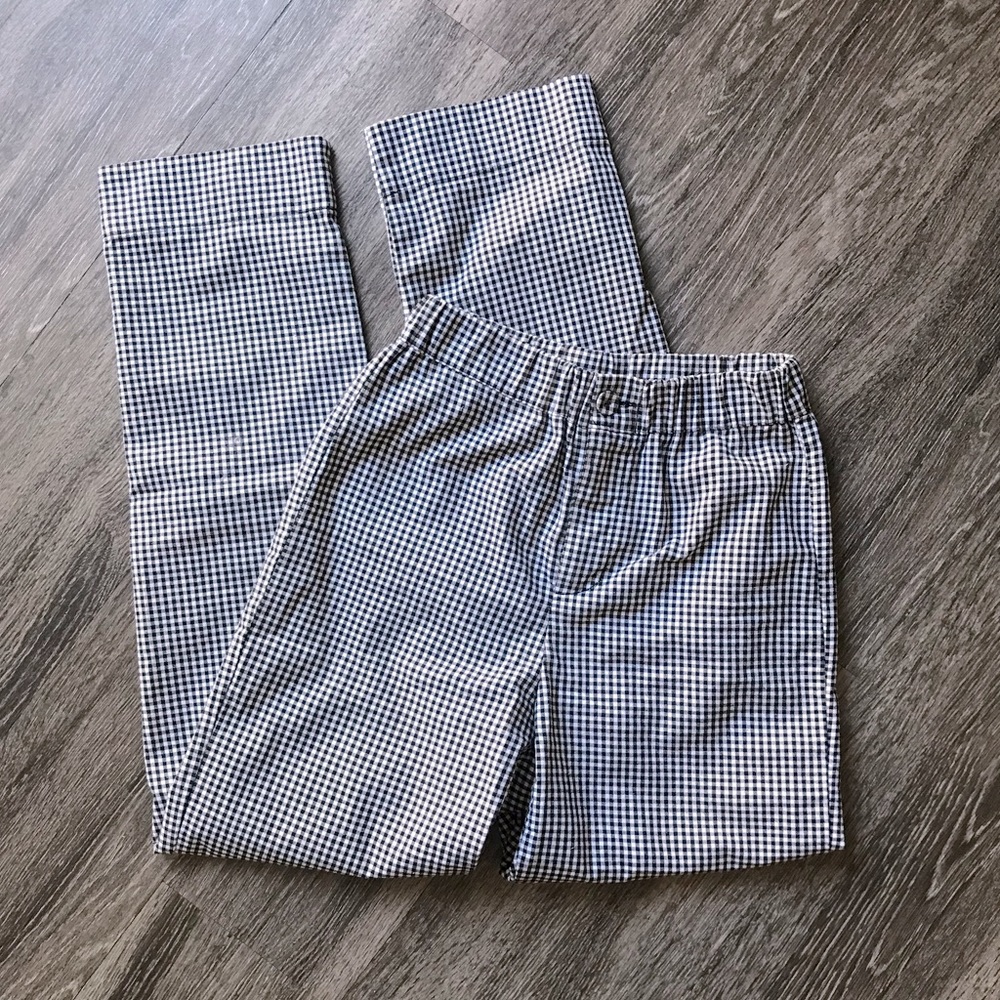 Printed High-Waisted Pants